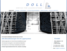 Tablet Screenshot of doll-consulting.de